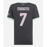 AC Milan Alvaro Morata #7 Tredjetrøje Dame 2024-25 Kortærmet